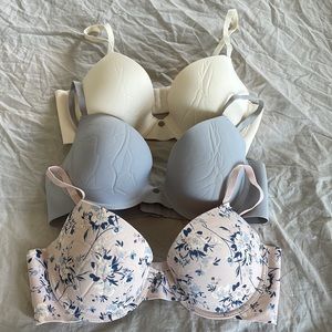 36c 3 set bras that are super soft and comfortable